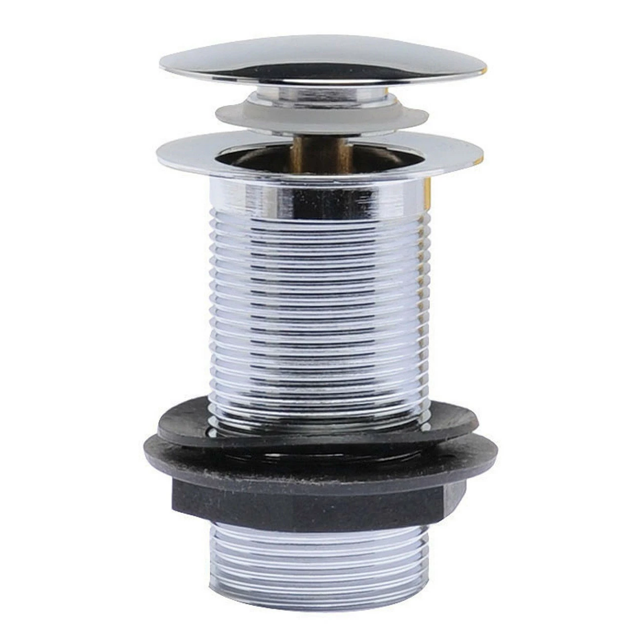 Nuie Easyclean Push Button Unslotted Basin Waste - E338 3 Nuie Easyclean Push Button Unslotted Basin Waste - E338