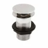Nuie Unslotted Push Button Basin Waste - EK304 1 Nuie Unslotted Push Button Basin Waste - EK304 -Wholesaledomestic Shop nuie unslotted push button basin waste ek304 78180.1652443203