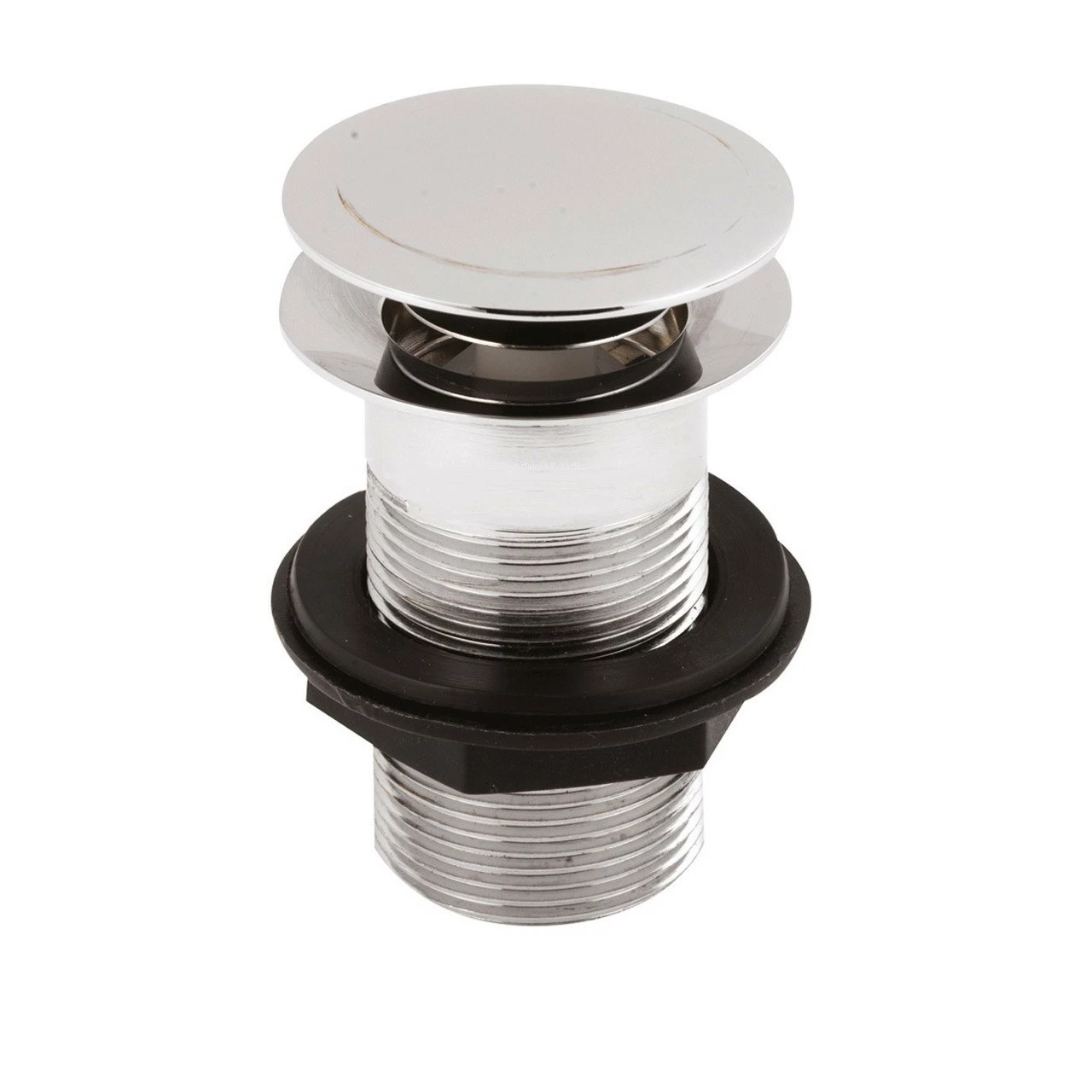 Nuie Unslotted Push Button Basin Waste - EK304 3 Nuie Unslotted Push Button Basin Waste - EK304