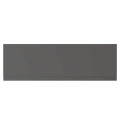 Gloss Grey MDF 1700mm Front Bath Panel