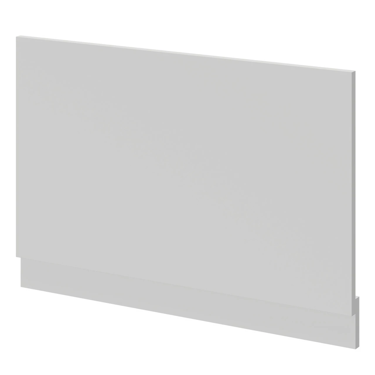 Oslo Gloss Grey Mist MDF 800mm End Bath Panel 4 Oslo Gloss Grey Mist MDF 800mm End Bath Panel - Image 2