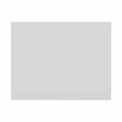 Matt White MDF 700mm End Bath Panel