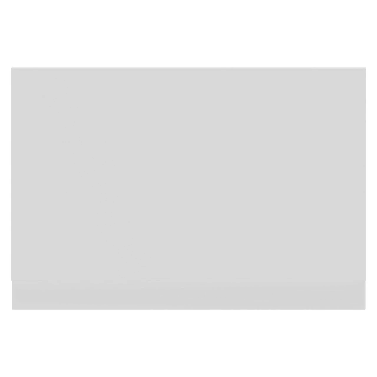 Matt White MDF 800mm End Bath Panel 3 Matt White MDF 800mm End Bath Panel