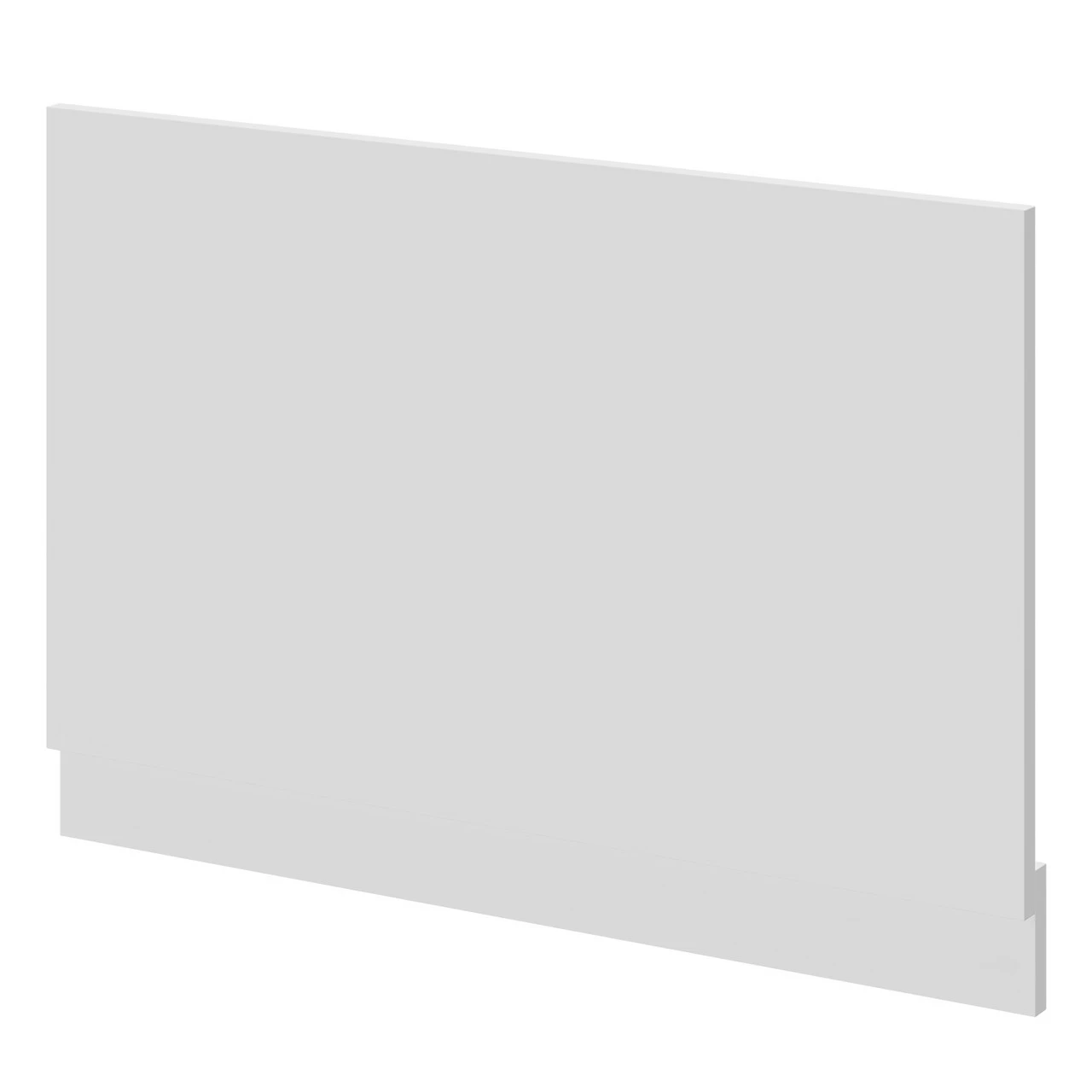 Matt White MDF 800mm End Bath Panel 4 Matt White MDF 800mm End Bath Panel - Image 2