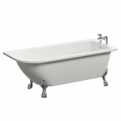 Windsor. Oxford 1700mm X 750mm Right Hand Single Ended Freestanding Shower Bath With Chrome Tiger Feet 10 Windsor. Oxford 1700mm X 750mm Right Hand Single Ended Freestanding Shower Bath With Chrome Tiger Feet -Wholesaledomestic Shop oxford 1700mm x 750mm right hand single ended freestanding shower bath with chrome tiger feet left 11200.1664613959
