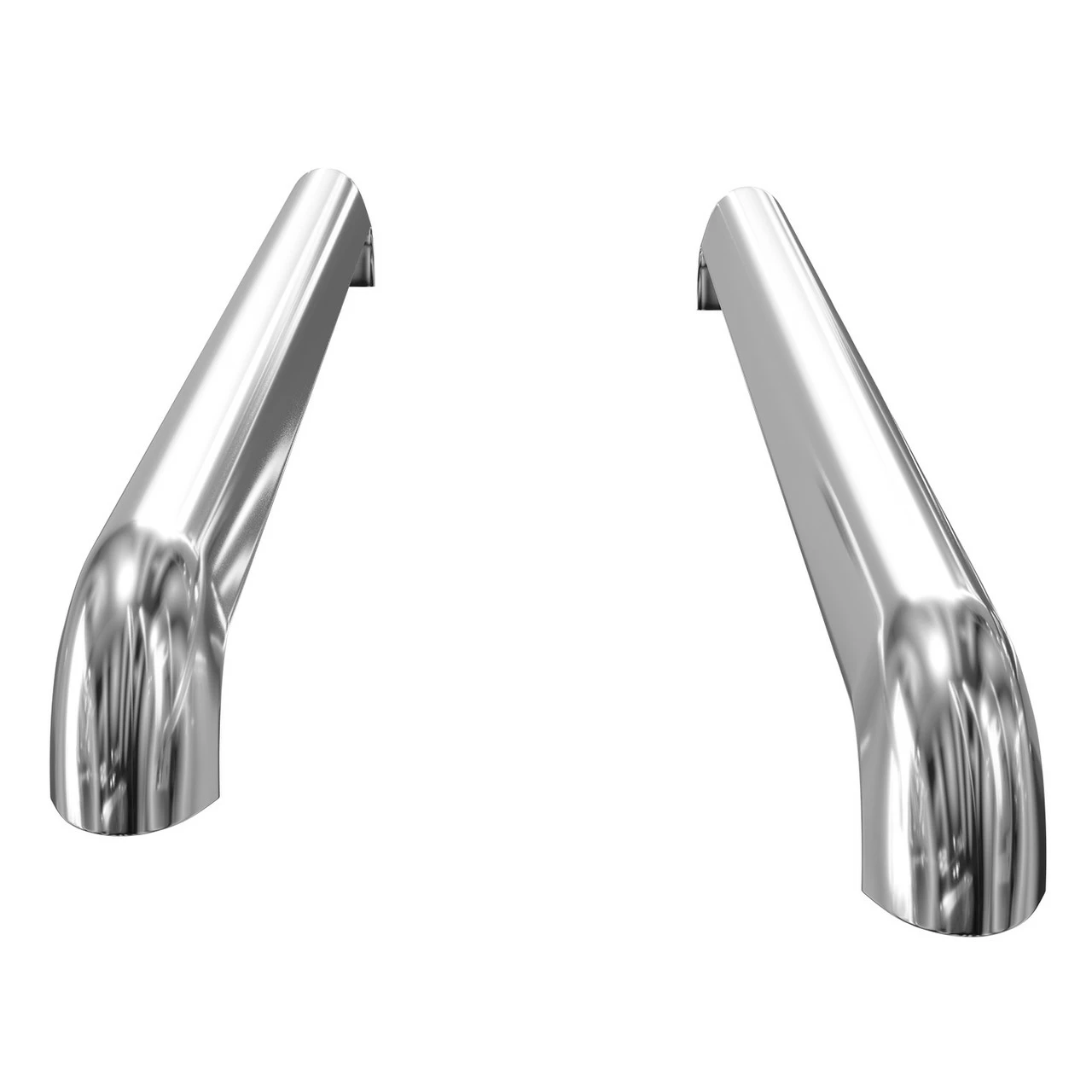 Pair Of Compact Polished Chrome Bath Hand Grips 6 Pair Of Compact Polished Chrome Bath Hand Grips - Image 4