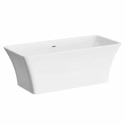 Parma 1690mm X 740mm Double Ended Freestanding Bath 10 Parma 1690mm X 740mm Double Ended Freestanding Bath -Wholesaledomestic Shop parma 1690mm x 740mm double ended freestanding bath left 76366.1652444024
