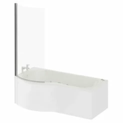 Plage 1700mm 6 Jet Chrome V-Tec Left Hand P Shaped Whirlpool Shower Bath With Bath Screen And Front Bath Panel 9 Plage 1700mm 6 Jet Chrome V-Tec Left Hand P Shaped Whirlpool Shower Bath With Bath Screen And Front Bath Panel -Wholesaledomestic Shop plage 1700mm 6 jet chrome v tec left hand p shaped whirlpool shower bath with bath screen and front bath panel right 61570.1691438805