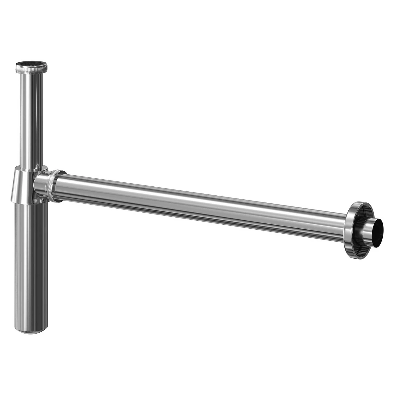 Windsor. Polished Chrome 153mm Traditional Basin Bottle Trap 3 Windsor. Polished Chrome 153mm Traditional Basin Bottle Trap