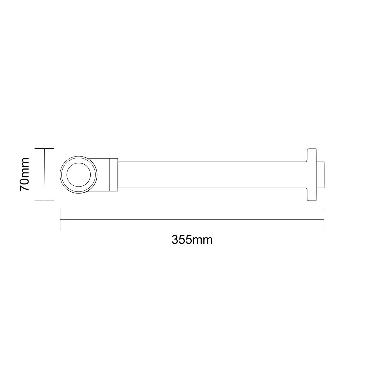 Polished Chrome 180mm Round Basin Bottle Trap 8 Polished Chrome 180mm Round Basin Bottle Trap - Image 6