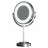 Polished Chrome 190mm Round Illuminated 3x Magnification Swivel Vanity Mirror -Wholesaledomestic Shop polished chrome 190mm round illuminated 3x magnification swivel vanity mirror right 26687.1652444500