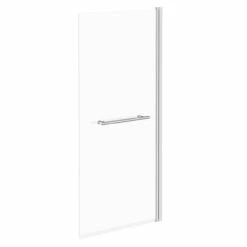 Polished Chrome 770mm Single Section Square Corner Bath Shower Screen With Towel Rail 8 Polished Chrome 770mm Single Section Square Corner Bath Shower Screen With Towel Rail -Wholesaledomestic Shop polished chrome 770mm single section square corner bath shower screen with towel rail left 91969.1652444278