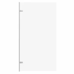 Polished Chrome 830mm Hinged 180 Degree Opening Square Bath Shower Screen -Wholesaledomestic Shop polished chrome 830mm hinged 180 degree opening square bath shower screen front 98056.1652444751