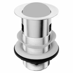Polished Chrome Flip Over Slotted Basin Waste 11 Polished Chrome Flip Over Slotted Basin Waste -Wholesaledomestic Shop polished chrome flip over slotted basin waste side 96236.1652444496