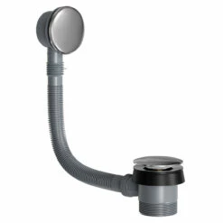 Polished Chrome Round Easy Clean Sprung Click Clack Bath Waste 10 Polished Chrome Round Easy Clean Sprung Click Clack Bath Waste -Wholesaledomestic Shop polished chrome round easy clean sprung click clack bath waste left 01814.1674645208