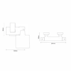 Quattro Polished Chrome Thermostatic Bar Valve Mixer Shower With Severn Shower Slide Rail Kit -Wholesaledomestic Shop quattro polished chrome thermostatic bar valve mixer shower with severn shower slide rail kit line top 66637.1652445364