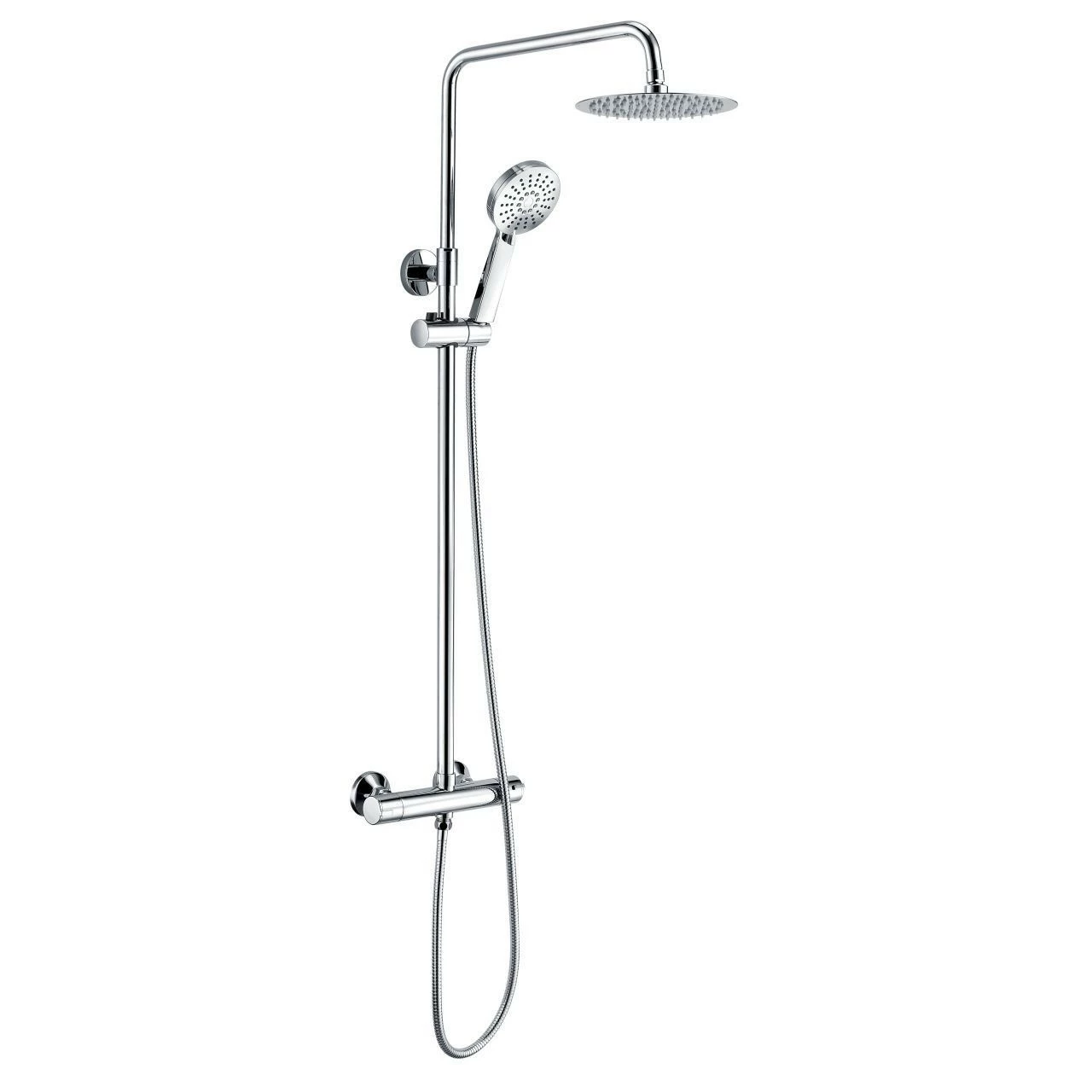 RAK Origin Round Thermostatic Shower Column - RAKSHW6009 3 RAK Origin Round Thermostatic Shower Column - RAKSHW6009