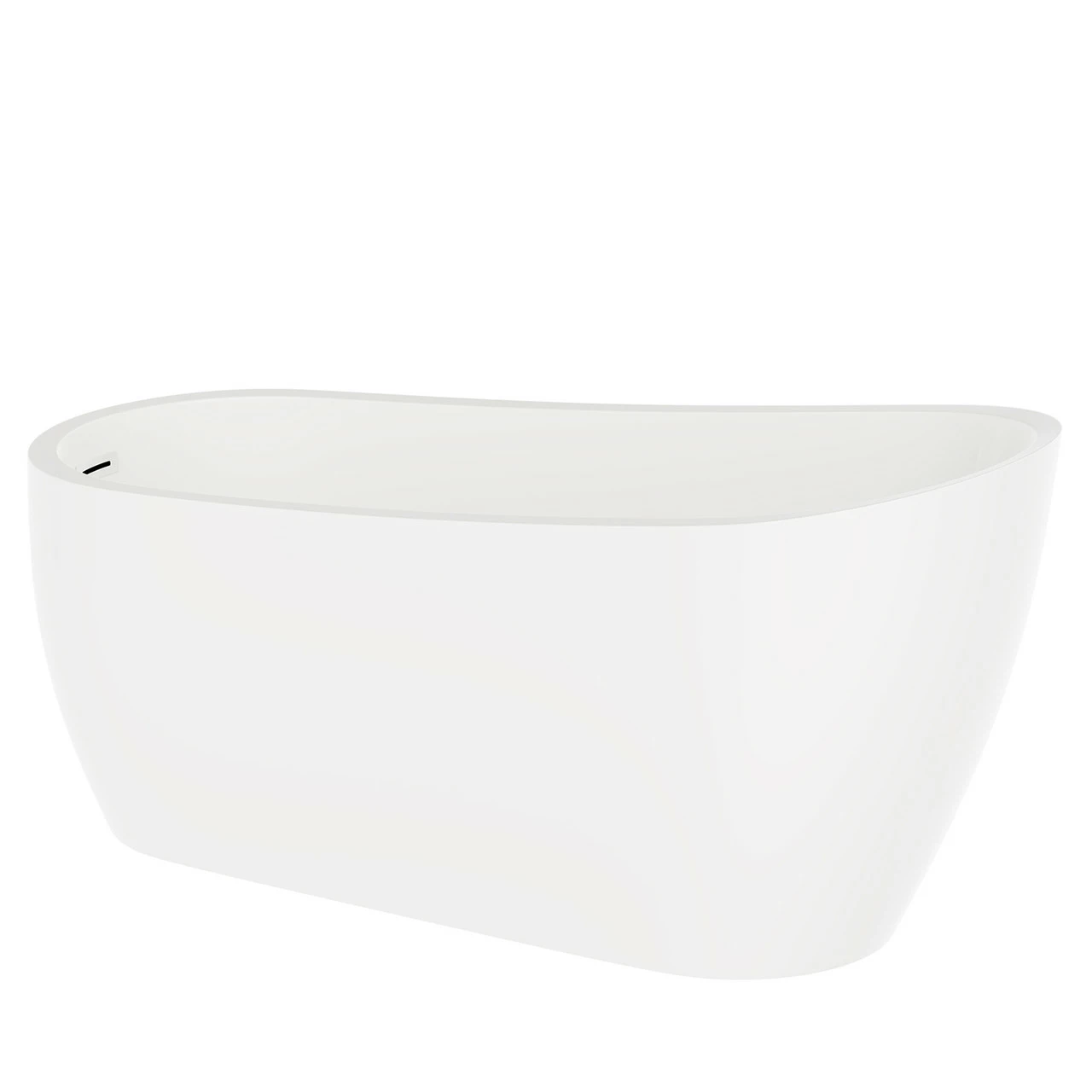 Salerno 1670mm X 720mm Luxury Freestanding Single Ended Slipper Bath 3 Salerno 1670mm X 720mm Luxury Freestanding Single Ended Slipper Bath