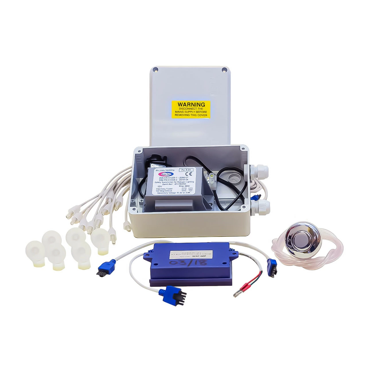 Set Of 12 Micro LED Bath Lights 3 Set Of 12 Micro LED Bath Lights