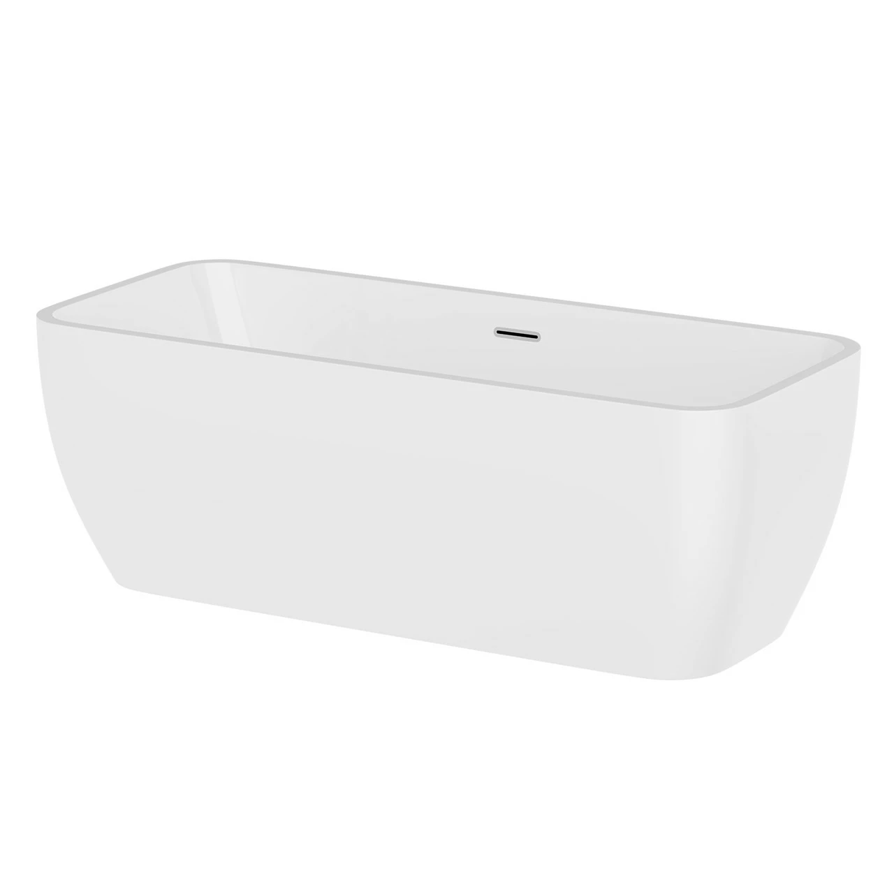 Sharm 1700mm X 750mm Freestanding Double Ended Bath 3 Sharm 1700mm X 750mm Freestanding Double Ended Bath