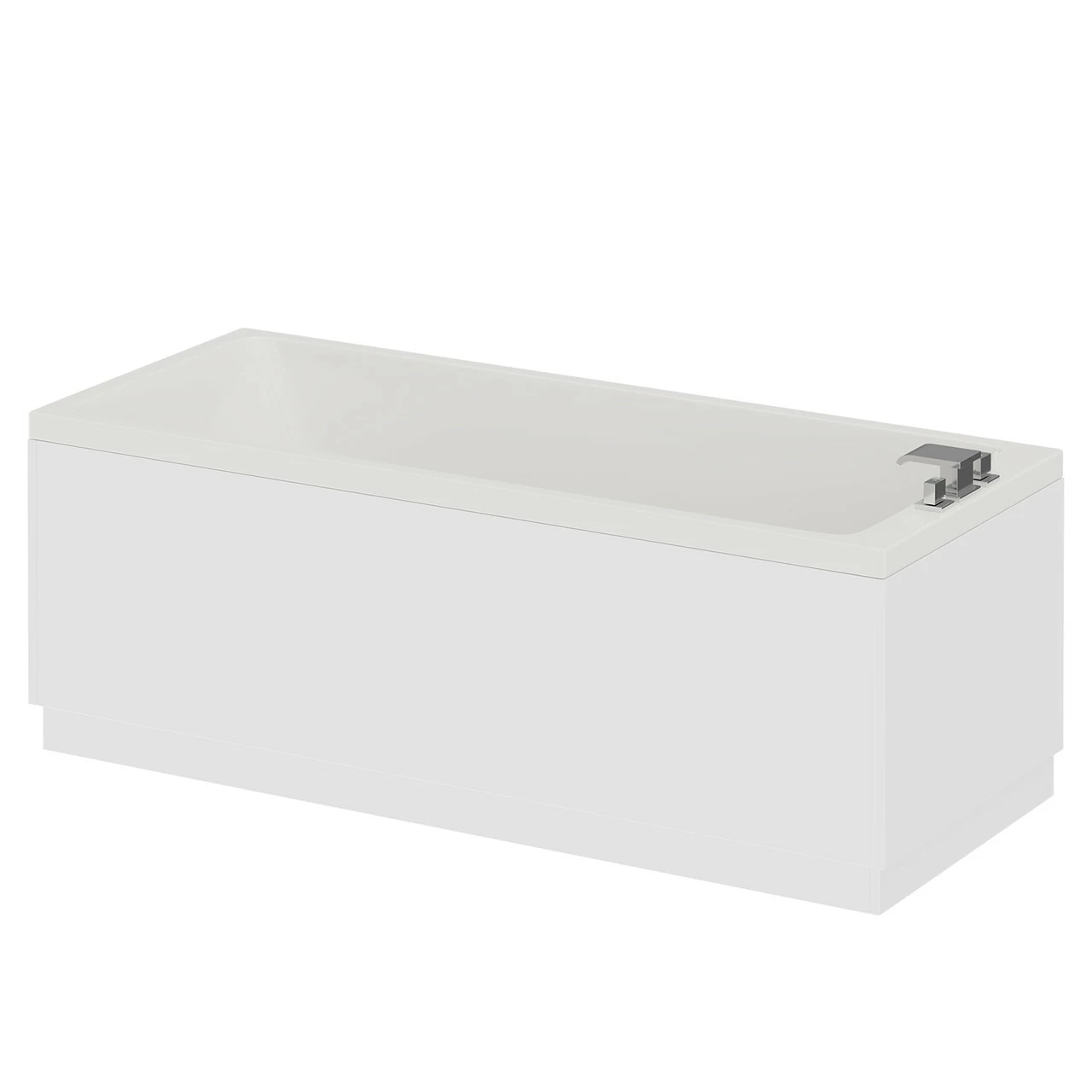 Slim Edge 1500mm X 700mm Straight Single Ended Bath 4 Slim Edge 1500mm X 700mm Straight Single Ended Bath - Image 2