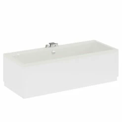 Slim Edge 1700mm X 700mm 6 Jet Chrome Flat Jet Double Ended Whirlpool Bath -Wholesaledomestic Shop slim edge 1700mm x 700mm 6 jet chrome flat jet double ended whirlpool bath left 25375.1691438809