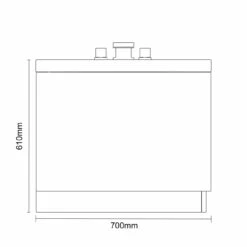 Slim Edge 1700mm X 700mm Straight Single Ended Bath 13 Slim Edge 1700mm X 700mm Straight Single Ended Bath -Wholesaledomestic Shop slim edge 1700mm x 700mm straight single ended bath line side 35936.1652444306
