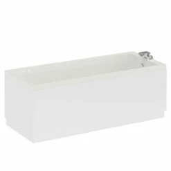 Slim Edge 1700mm X 750mm 12 Jet Chrome Flat Jet Single Ended Whirlpool Bath -Wholesaledomestic Shop slim edge 1700mm x 750mm 12 jet chrome flat jet single ended whirlpool bath left 62092.1691438810