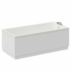 Slim Edge 1700mm X 800mm Straight Single Ended Bath -Wholesaledomestic Shop slim edge 1700mm x 800mm straight single ended bath left 02491.1691438797