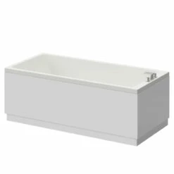 Slim Edge 1700mm X 800mm Straight Single Ended Bath -Wholesaledomestic Shop slim edge 1700mm x 800mm straight single ended bath right 21364.1691438797