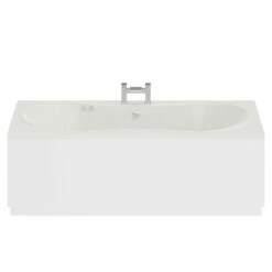 Strata Duo XL 1800mm X 900mm 6 Jet Chrome Flat Jet Double Ended Whirlpool Bath -Wholesaledomestic Shop strata duo xl 1800mm x 900mm 6 jet chrome flat jet double ended whirlpool bath front 99339.1691438819