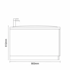 Strata Duo XL 1800mm X 900mm 6 Jet Chrome Flat Jet Double Ended Whirlpool Bath -Wholesaledomestic Shop strata duo xl 1800mm x 900mm 6 jet chrome flat jet double ended whirlpool bath line side 62099.1652542581