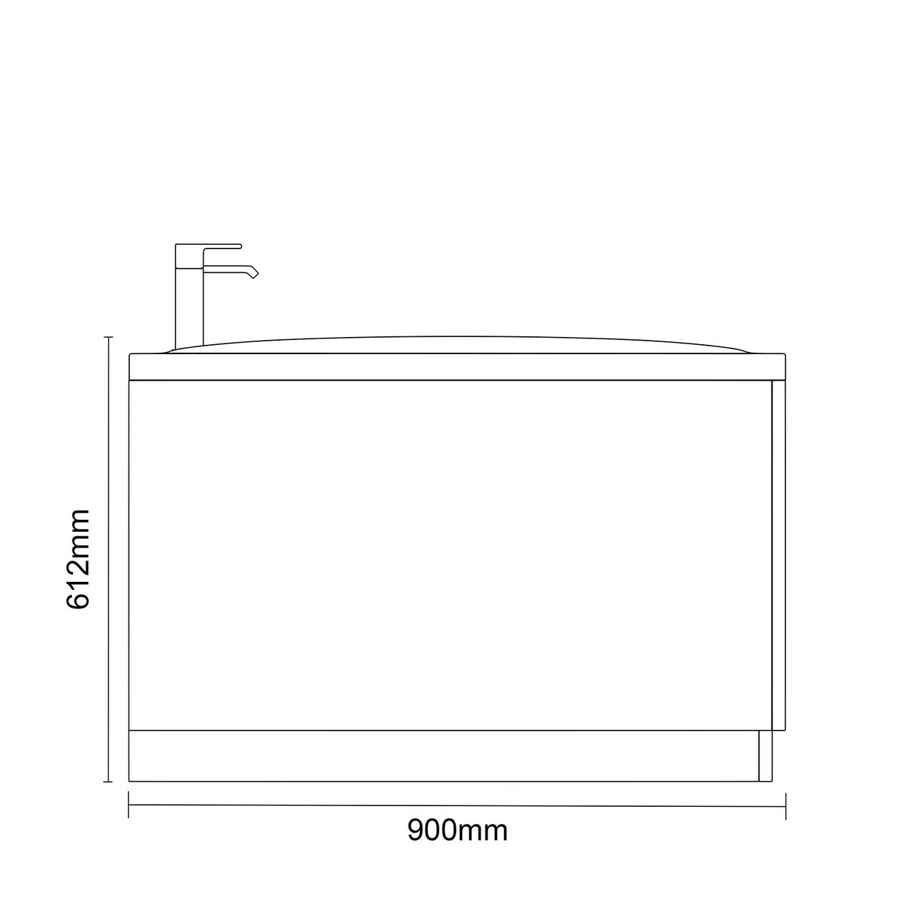 Strata Duo XL 1800mm X 900mm 6 Jet Chrome Flat Jet Double Ended Whirlpool Bath - Image 6