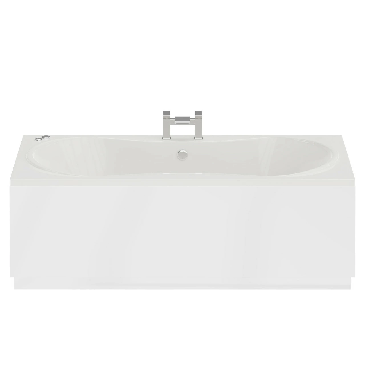 Strata Duo XL 1800mm X 900mm 6 Jet Chrome V-Tec Double Ended Whirlpool Bath 6 Strata Duo XL 1800mm X 900mm 6 Jet Chrome V-Tec Double Ended Whirlpool Bath - Image 4