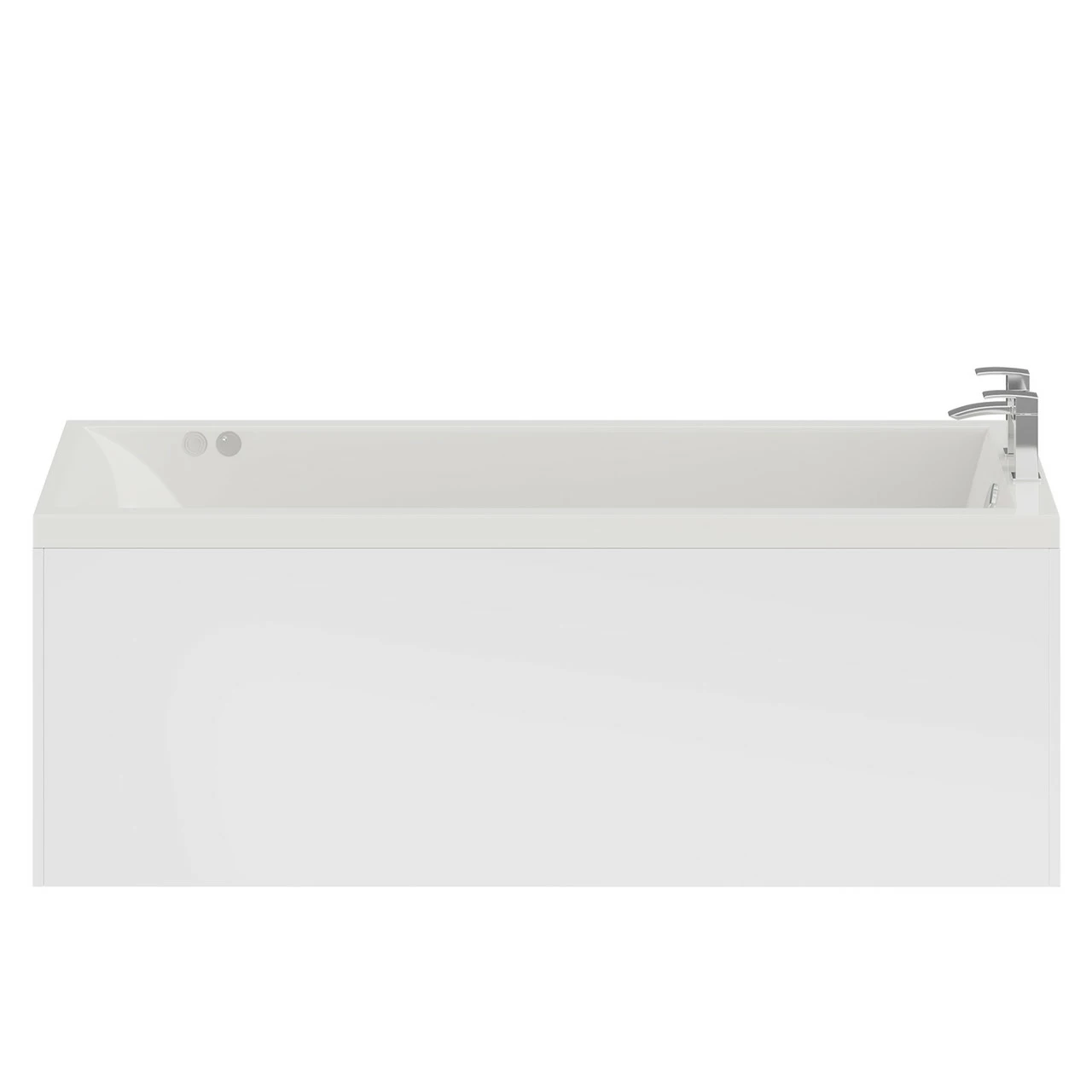 Summit 1700mm X 700mm 12 Jet Chrome V-Tec Single Ended Whirlpool Bath - Image 4