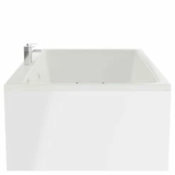 Verna 1800mm X 1100mm 12 Jet Chrome Flat Jet Double Ended Whirlpool Bath -Wholesaledomestic Shop verna 1800mm x 1100mm 12 jet chrome flat jet double ended whirlpool bath side 86269.1691438817