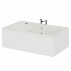 Verna 1800mm X 1100mm 6 Jet Chrome Flat Jet Double Ended Whirlpool Bath 9 Verna 1800mm X 1100mm 6 Jet Chrome Flat Jet Double Ended Whirlpool Bath -Wholesaledomestic Shop verna 1800mm x 1100mm 6 jet chrome flat jet double ended whirlpool bath right 12828.1691438818