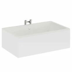 Verna 1800mm X 1100mm Straight Double Ended Bath 10 Verna 1800mm X 1100mm Straight Double Ended Bath -Wholesaledomestic Shop verna 1800mm x 1100mm straight double ended bath left 13042.1691438814