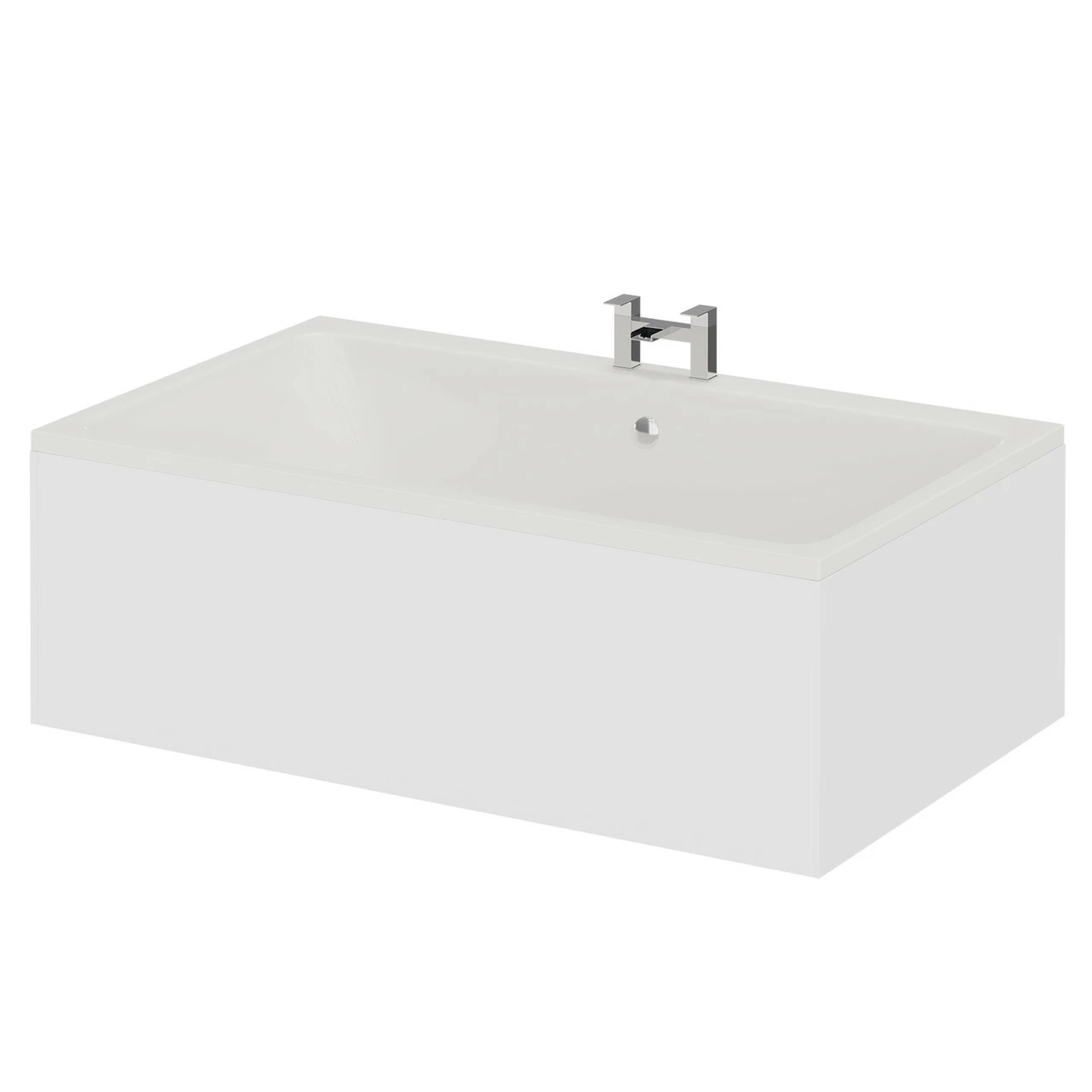Verna 1800mm X 1100mm Straight Double Ended Bath 4 Verna 1800mm X 1100mm Straight Double Ended Bath - Image 2