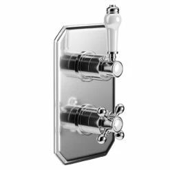 Windsor. Windsor Traditional Polished Chrome Concealed Twin Thermostatic Shower Valve - 1 Outlet 10 Windsor. Windsor Traditional Polished Chrome Concealed Twin Thermostatic Shower Valve - 1 Outlet -Wholesaledomestic Shop windsor traditional polished chrome concealed twin thermostatic shower valve left 35842.1652444104