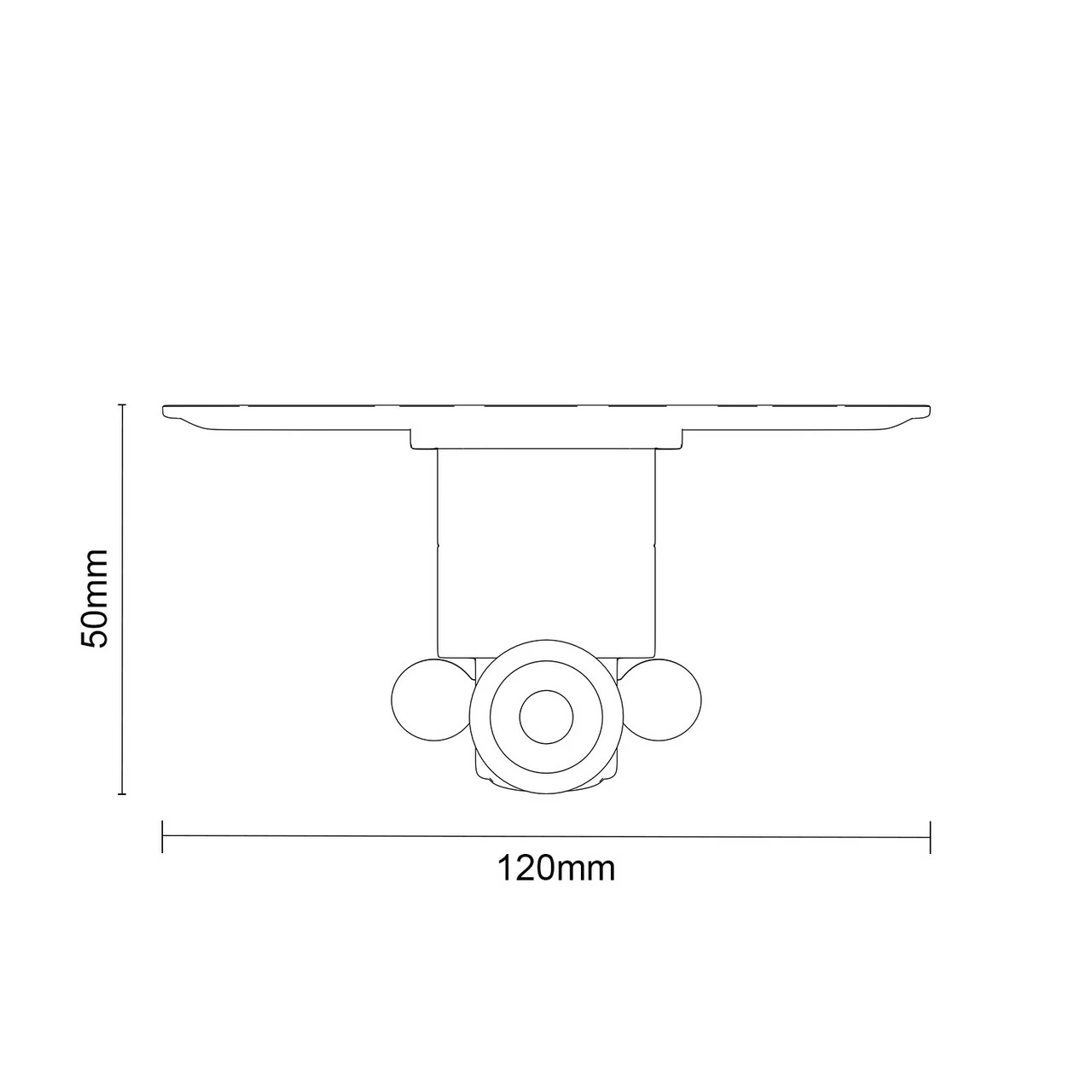 Windsor. Windsor Traditional Polished Chrome Concealed Twin Thermostatic Shower Valve - 1 Outlet 7 Windsor. Windsor Traditional Polished Chrome Concealed Twin Thermostatic Shower Valve - 1 Outlet - Image 5