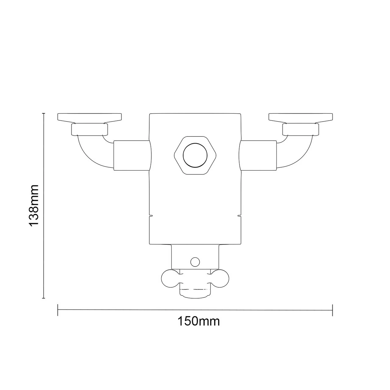 Windsor. Windsor Traditional Polished Chrome Exposed Thermostatic Shower Valve - Image 5